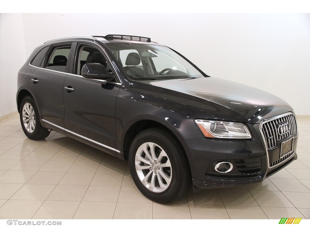 Moonlight Blue Metallic 2016 Audi Q5 2.0 TFSI Premium quattro Exterior Photo #117124948