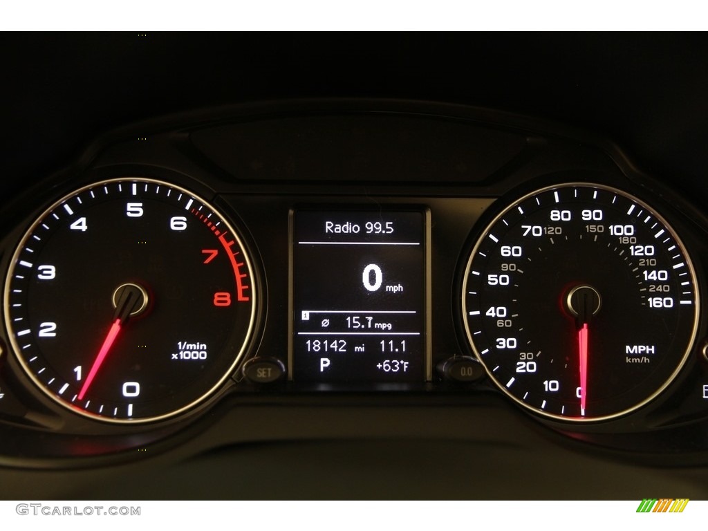 2016 Q5 2.0 TFSI Premium quattro - Moonlight Blue Metallic / Black photo #9