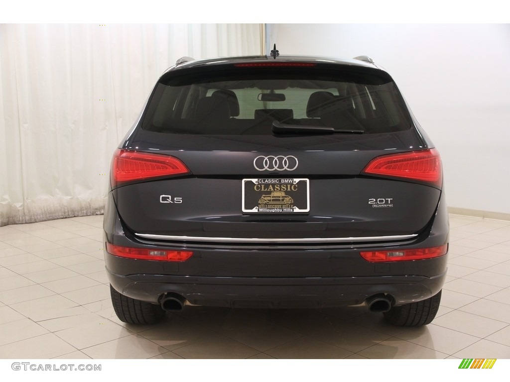 2016 Q5 2.0 TFSI Premium quattro - Moonlight Blue Metallic / Black photo #21