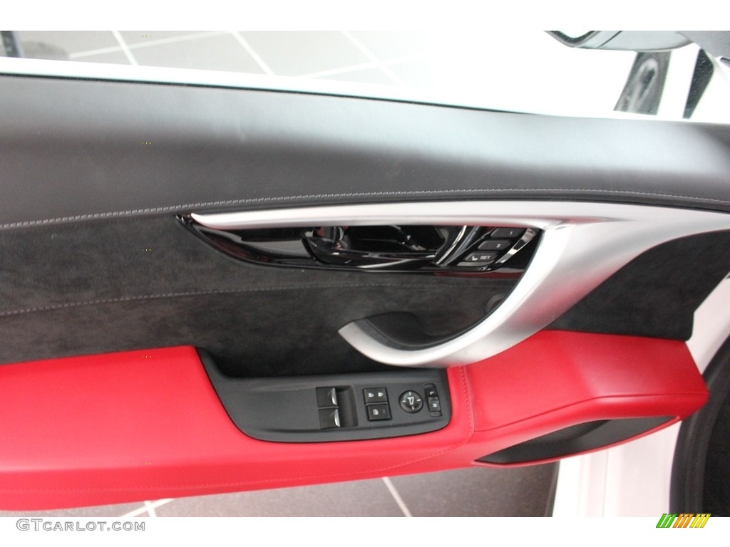 2017 Acura NSX Standard NSX Model Red Door Panel Photo #117127582