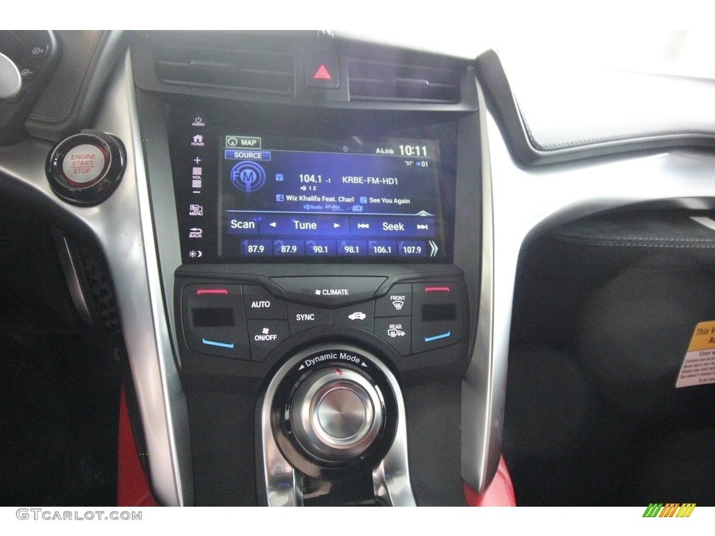 2017 Acura NSX Standard NSX Model Controls Photo #117127675