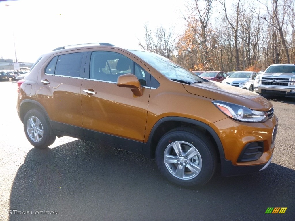 2017 Trax LT AWD - Orange Burst Metallic / Jet Black photo #3