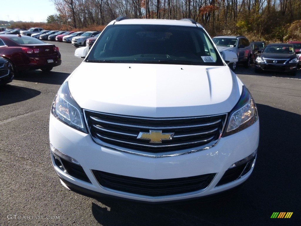 2017 Traverse LT AWD - Summit White / Ebony photo #2