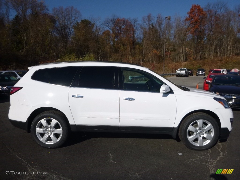 2017 Traverse LT AWD - Summit White / Ebony photo #4