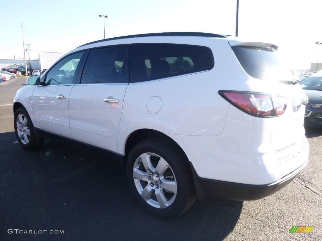 2017 Traverse LT AWD - Summit White / Ebony photo #7