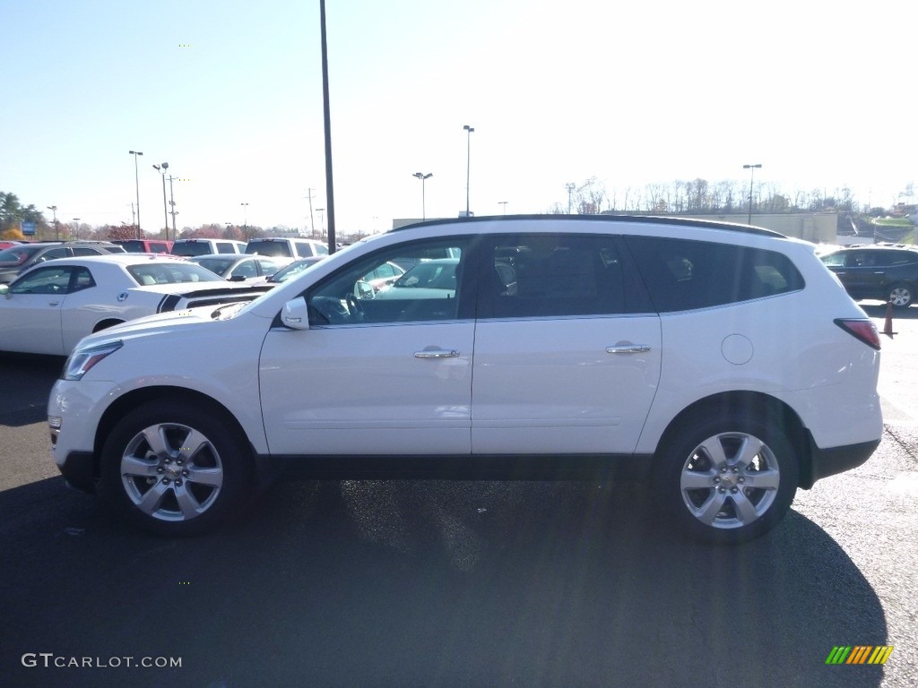 2017 Traverse LT AWD - Summit White / Ebony photo #8