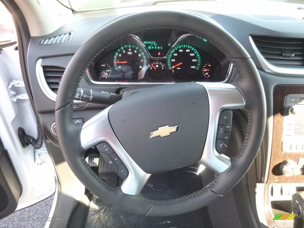 2017 Traverse LT AWD - Summit White / Ebony photo #17