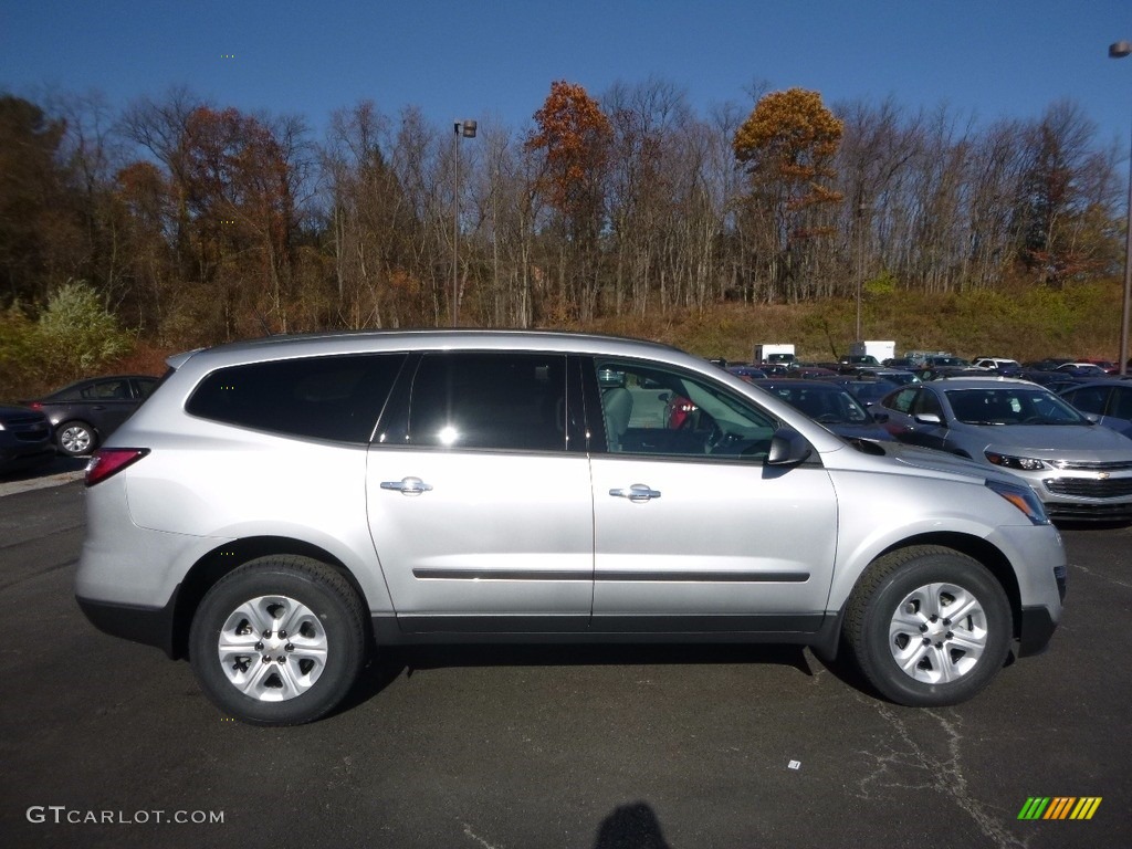 2017 Traverse LS AWD - Silver Ice Metallic / Dark Titanium/Light Titanium photo #4