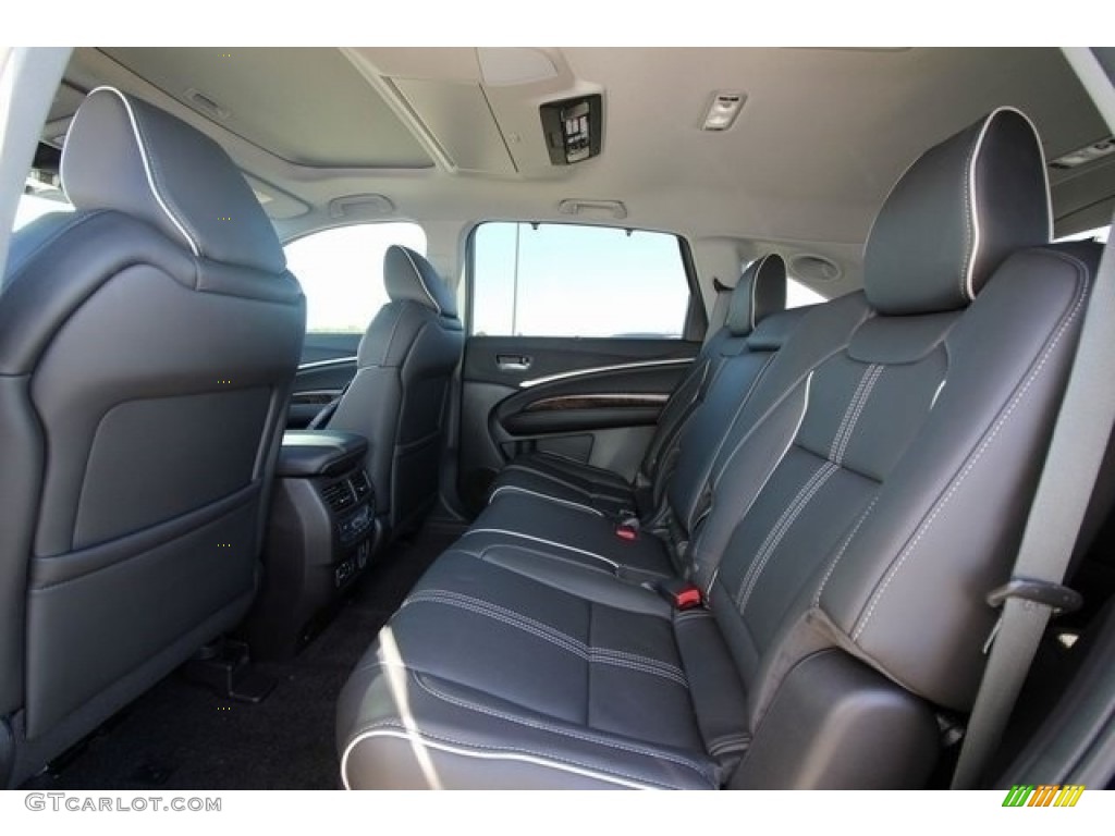 Ebony Interior 2017 Acura MDX Advance Photo #117128533
