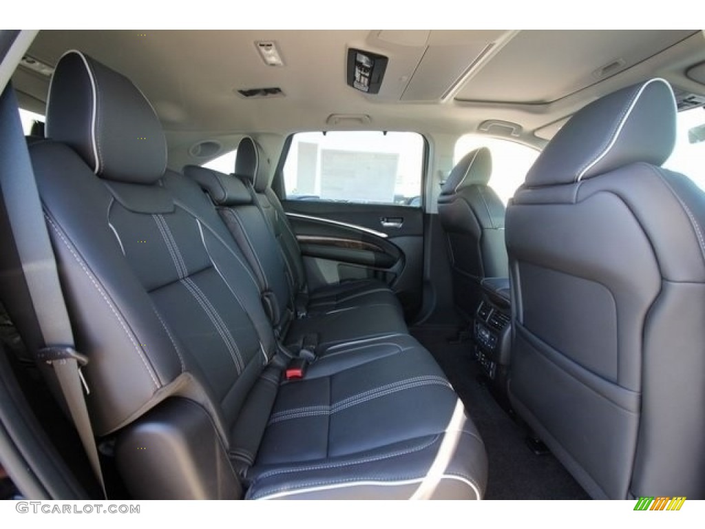 2017 Acura MDX Advance Rear Seat Photo #117128569