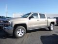 2017 Pepperdust Metallic Chevrolet Silverado 1500 LT Crew Cab 4x4  photo #1