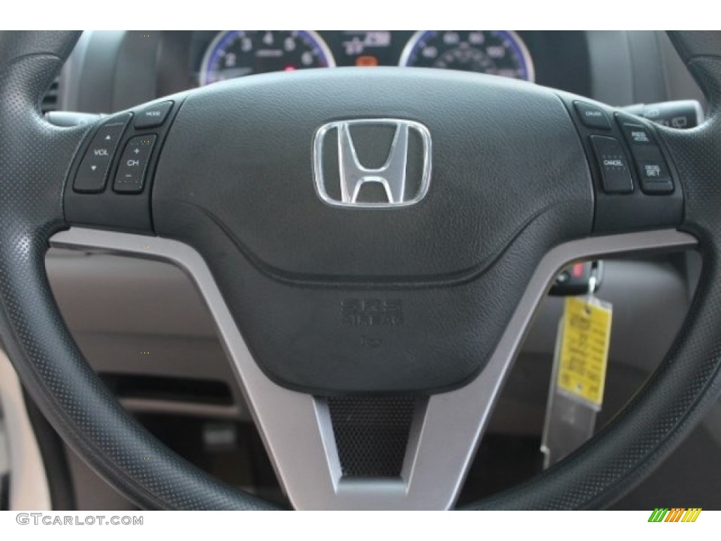 2008 CR-V EX - Taffeta White / Gray photo #11
