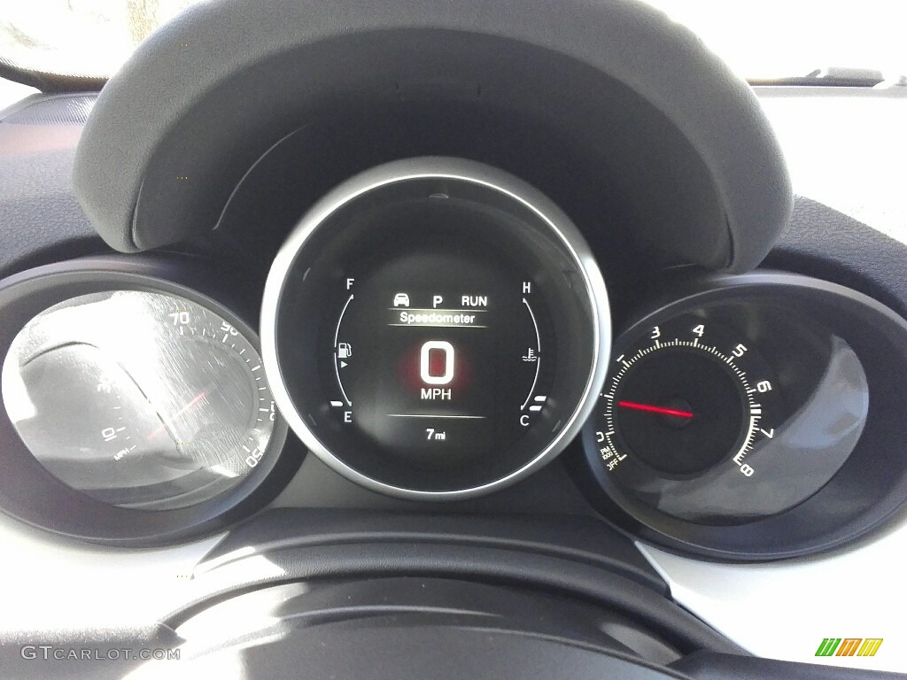 2017 Fiat 500X Lounge Gauges Photo #117132107