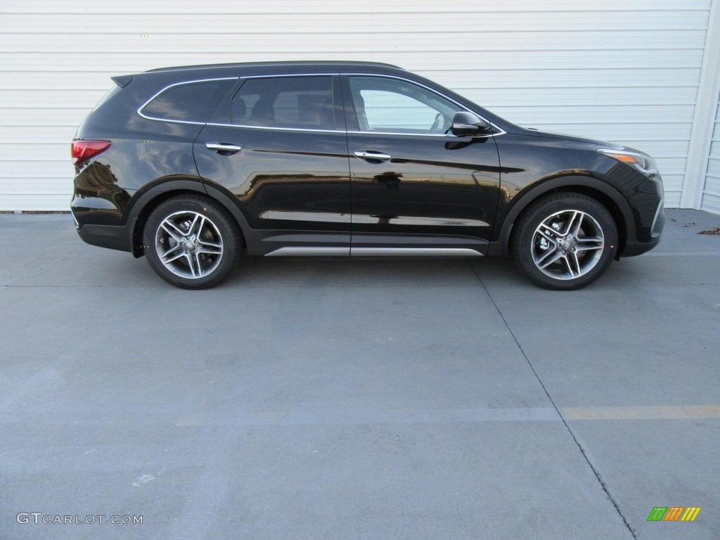 Becketts Black 2017 Hyundai Santa Fe Limited Ultimate Exterior Photo #117132488