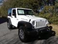 2017 Bright White Jeep Wrangler Rubicon 4x4  photo #4