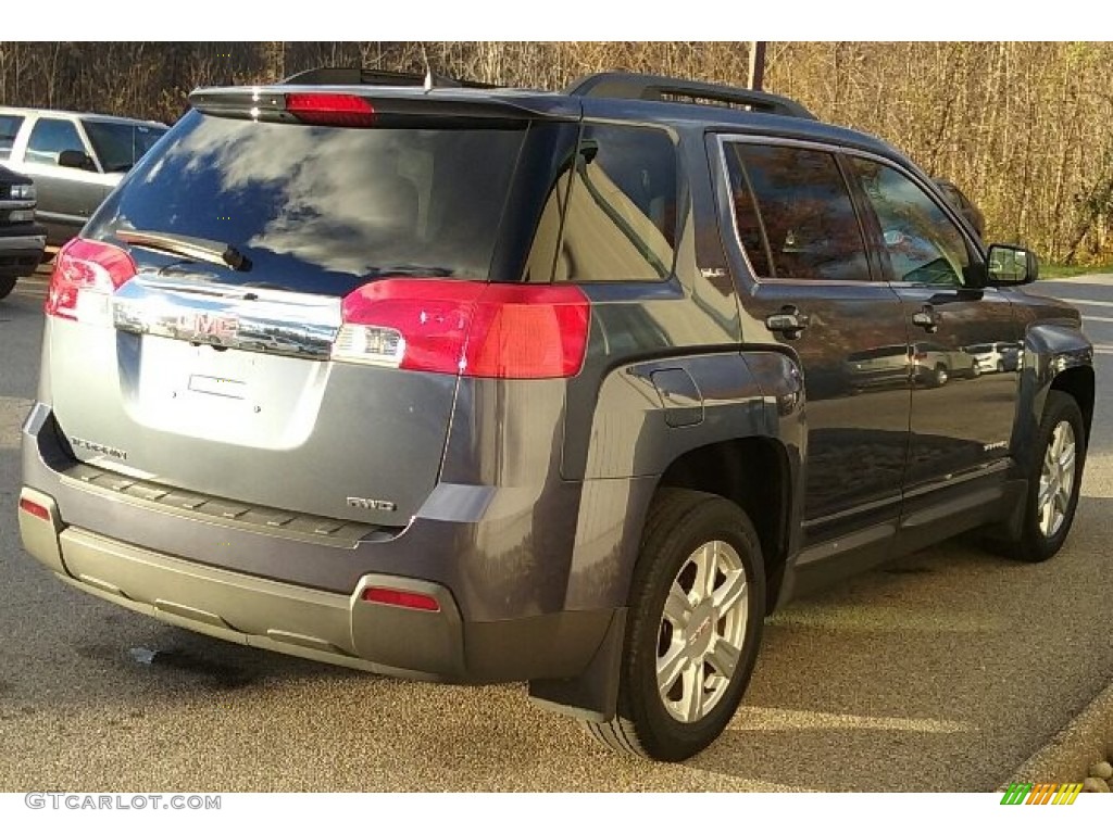 2014 Terrain SLE AWD - Atlantis Blue Metallic / Jet Black photo #3