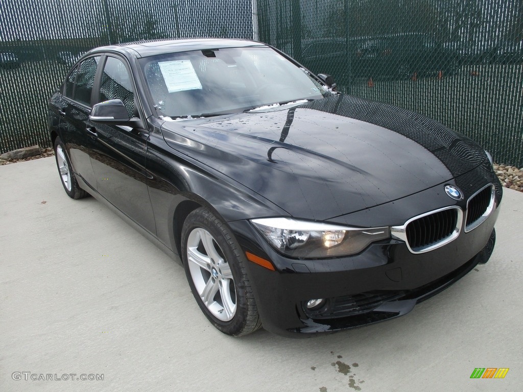 2014 3 Series 328i xDrive Sedan - Jet Black / Black photo #5