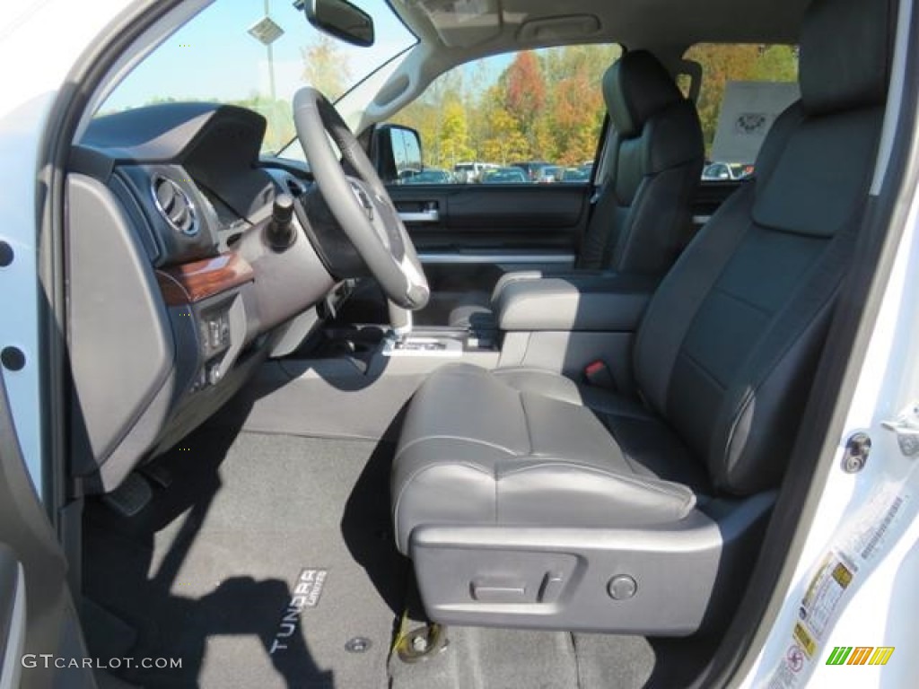 2017 Tundra Limited CrewMax 4x4 - Super White / Graphite photo #9