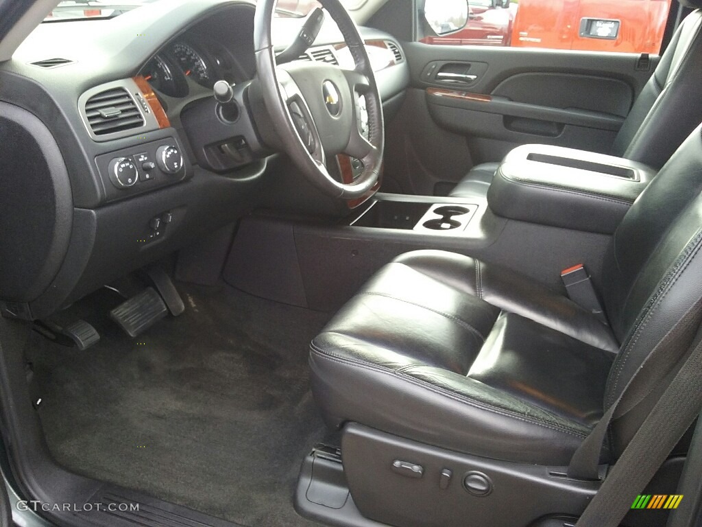 2011 Silverado 1500 LTZ Extended Cab 4x4 - Steel Green Metallic / Ebony photo #8