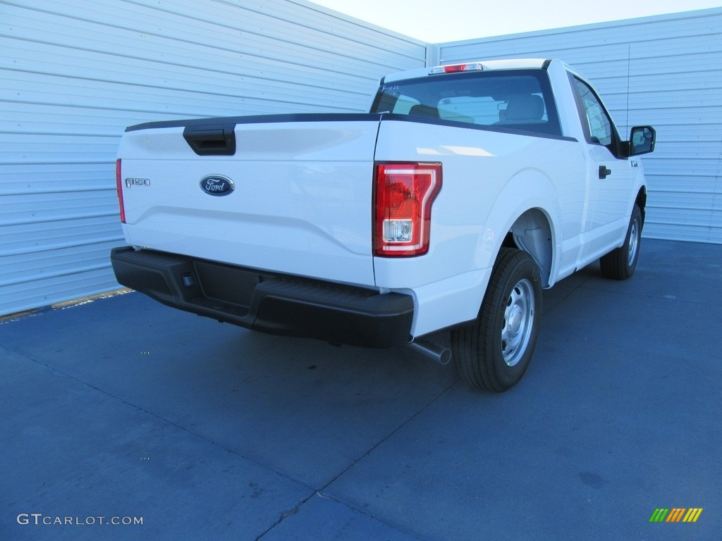 2017 F150 XL Regular Cab - Oxford White / Earth Gray photo #4