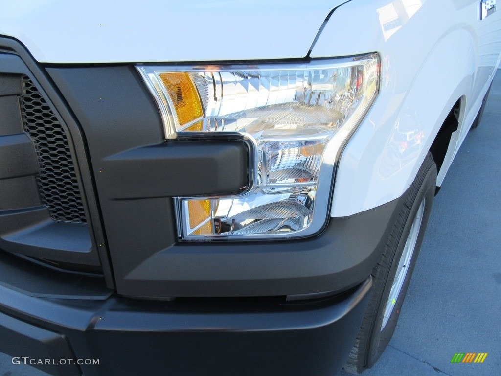 2017 F150 XL Regular Cab - Oxford White / Earth Gray photo #9