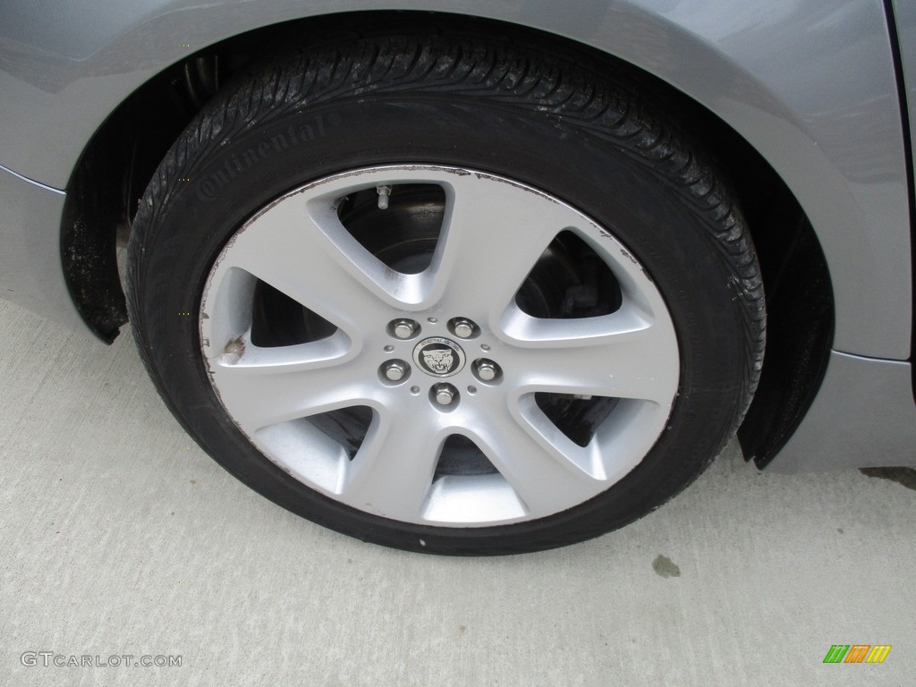 2009 XF Luxury - Lunar Grey Metallic / Charcoal/Charcoal photo #3