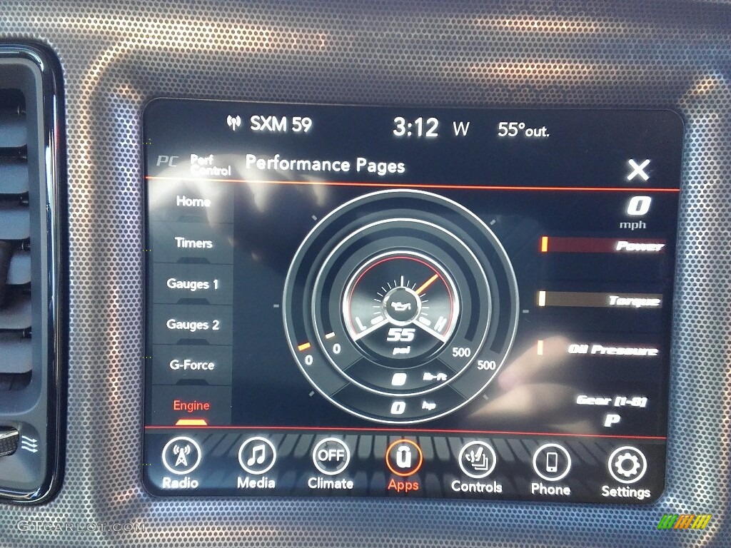 2017 Dodge Challenger R/T Scat Pack Controls Photo #117133874
