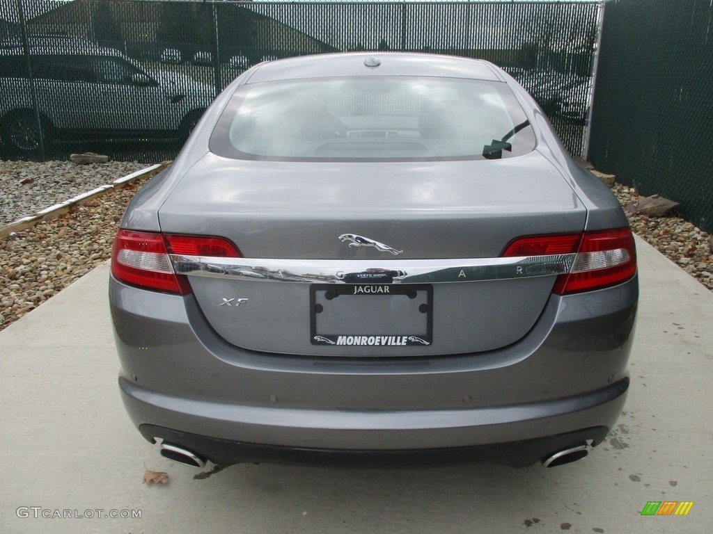 2009 XF Luxury - Lunar Grey Metallic / Charcoal/Charcoal photo #9