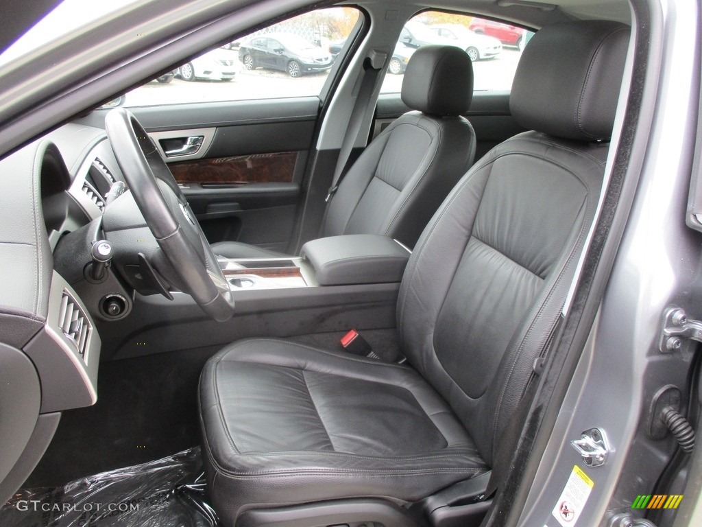 2009 XF Luxury - Lunar Grey Metallic / Charcoal/Charcoal photo #12