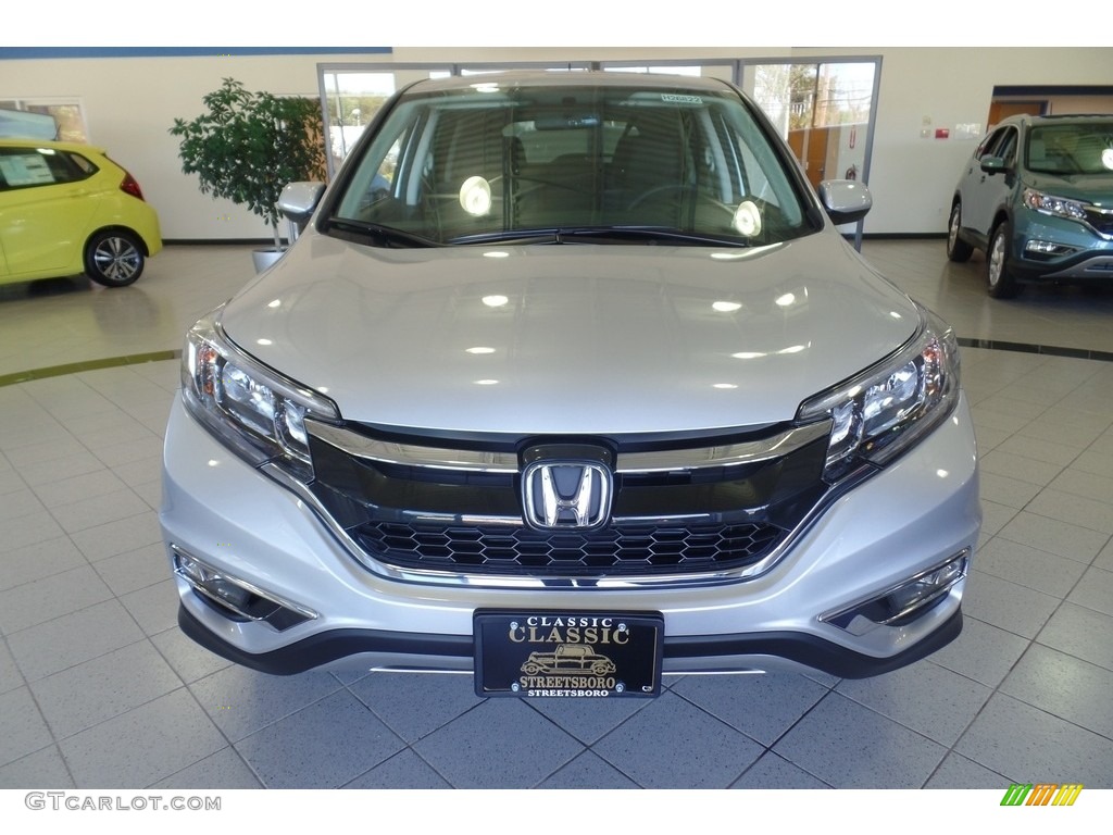 2016 CR-V EX AWD - Alabaster Silver Metallic / Black photo #3