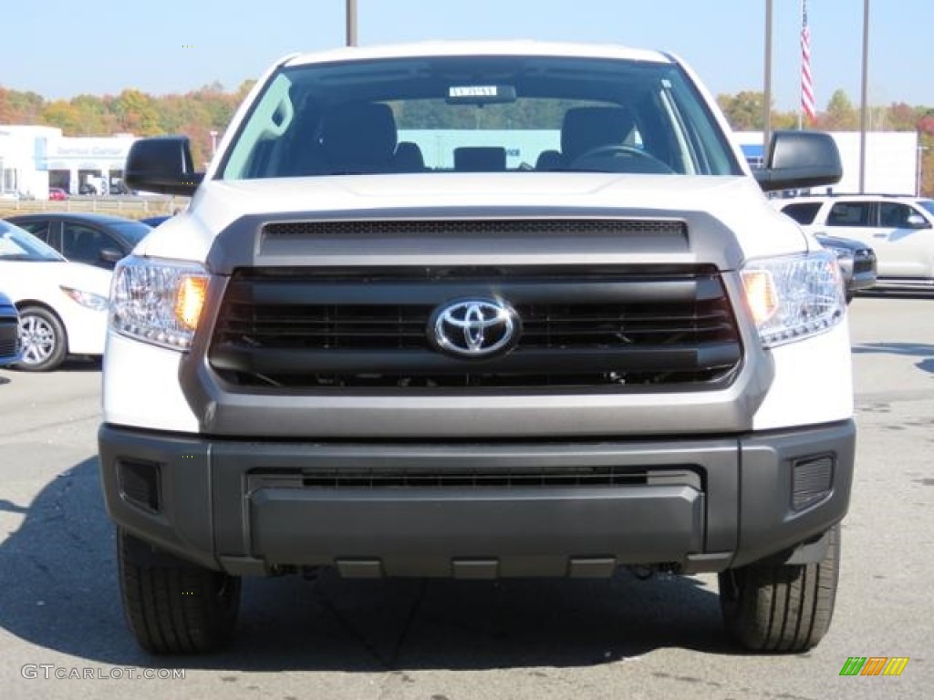 2017 Tundra SR Double Cab - Super White / Graphite photo #2