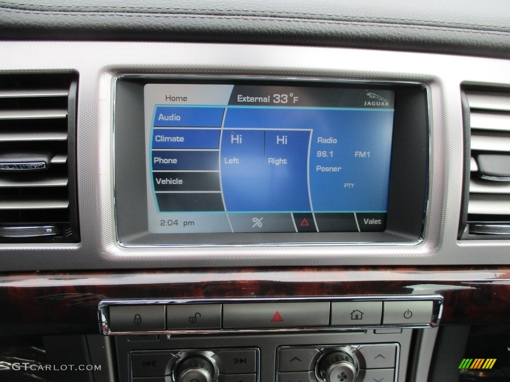 2009 XF Luxury - Lunar Grey Metallic / Charcoal/Charcoal photo #15