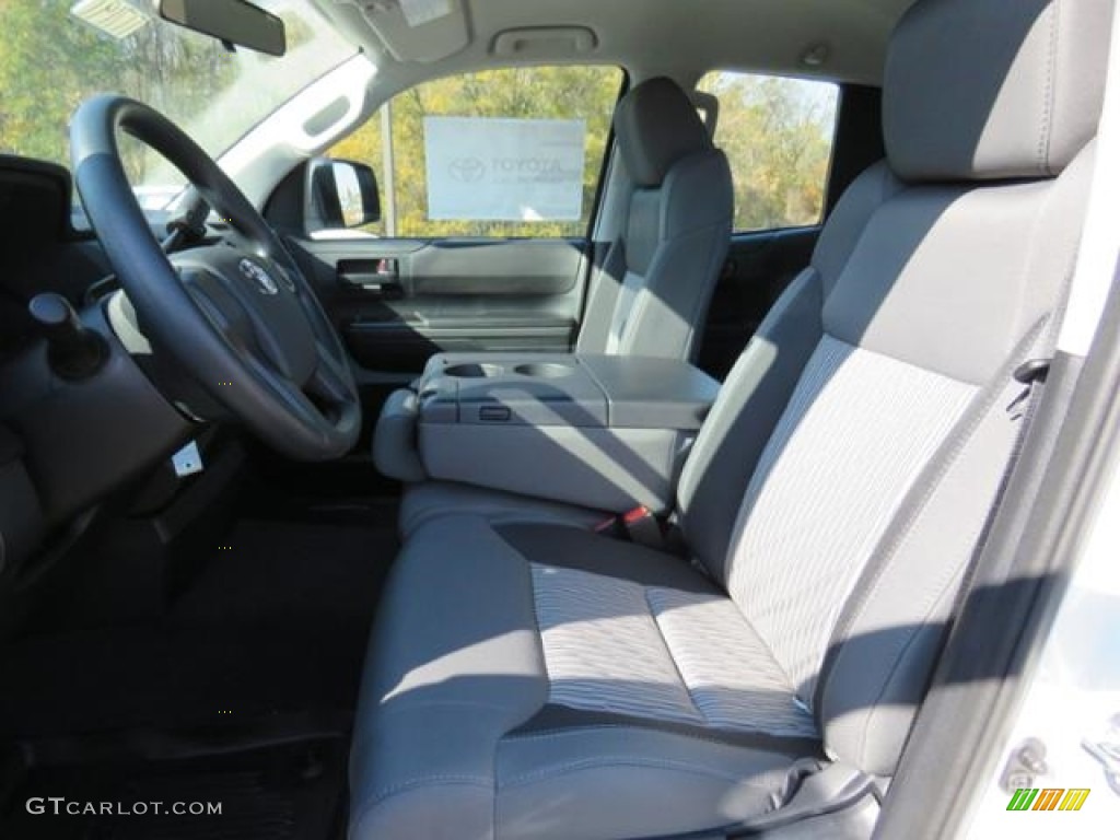 2017 Tundra SR Double Cab - Super White / Graphite photo #9