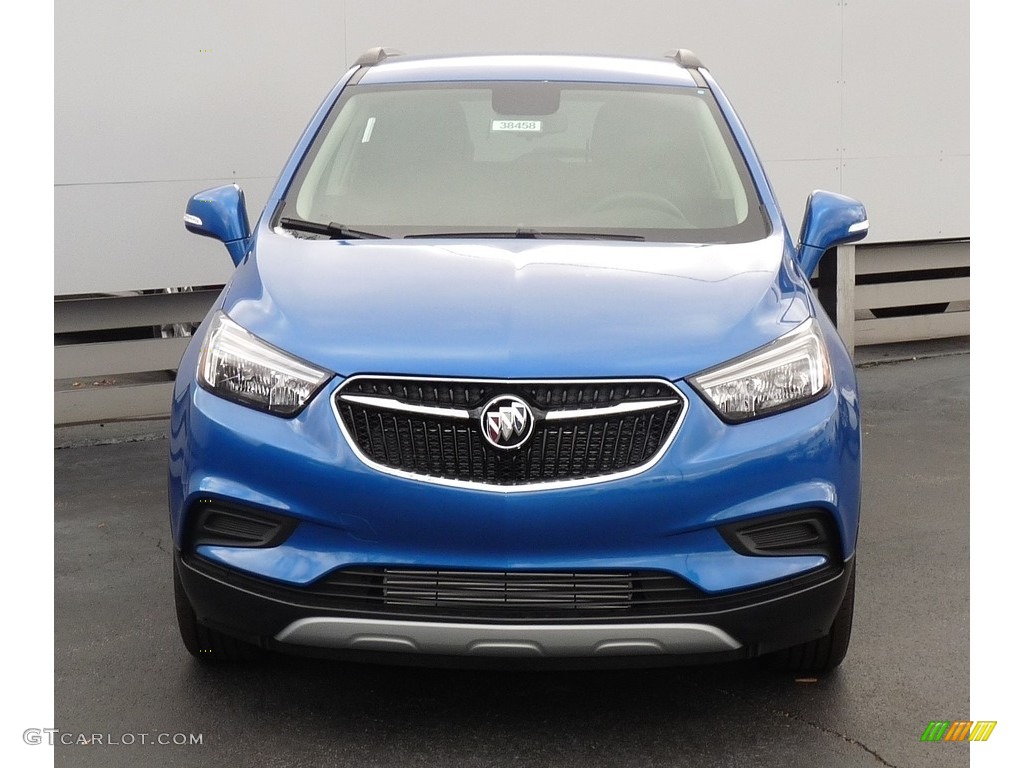 2017 Encore Preferred - Coastal Blue Metallic / Ebony photo #4