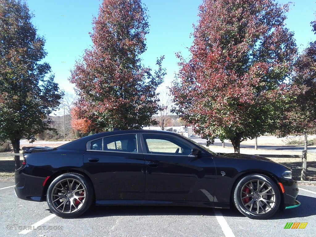 Pitch-Black 2017 Dodge Charger SRT Hellcat Exterior Photo #117135020