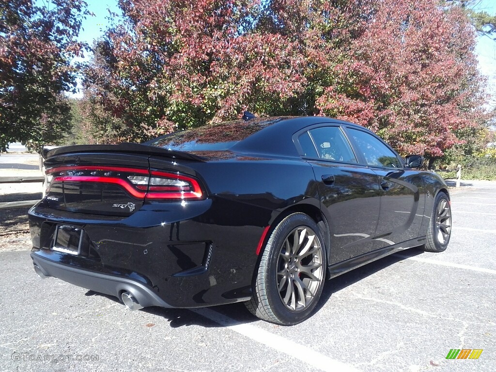 Pitch-Black 2017 Dodge Charger SRT Hellcat Exterior Photo #117135059