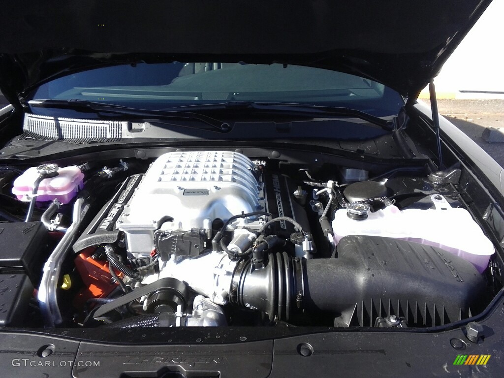 2017 Dodge Charger SRT Hellcat 6.2 Liter Supercharged HEMI OHV 16-Valve VVT V8 Engine Photo #117135737