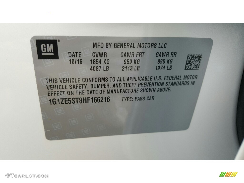 2017 Malibu LT - Iridescent Pearl Tricoat / Jet Black photo #7