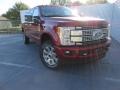 Ruby Red - F250 Super Duty Platinum Crew Cab 4x4 Photo No. 2