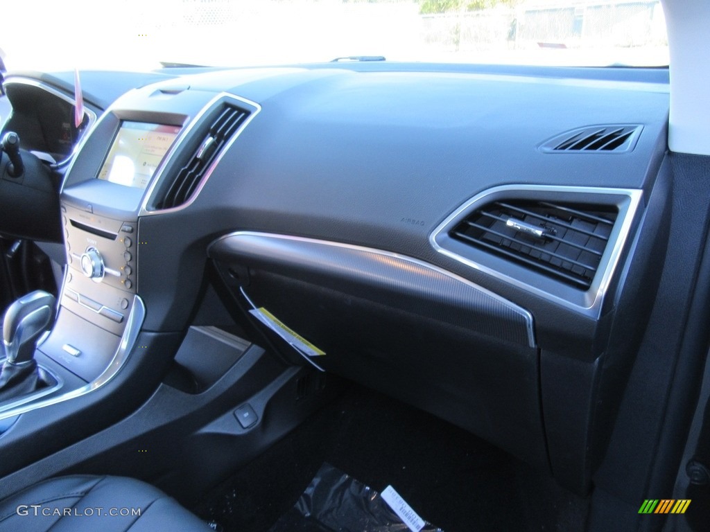 2017 Ford Edge Titanium AWD Ebony Dashboard Photo #117138473