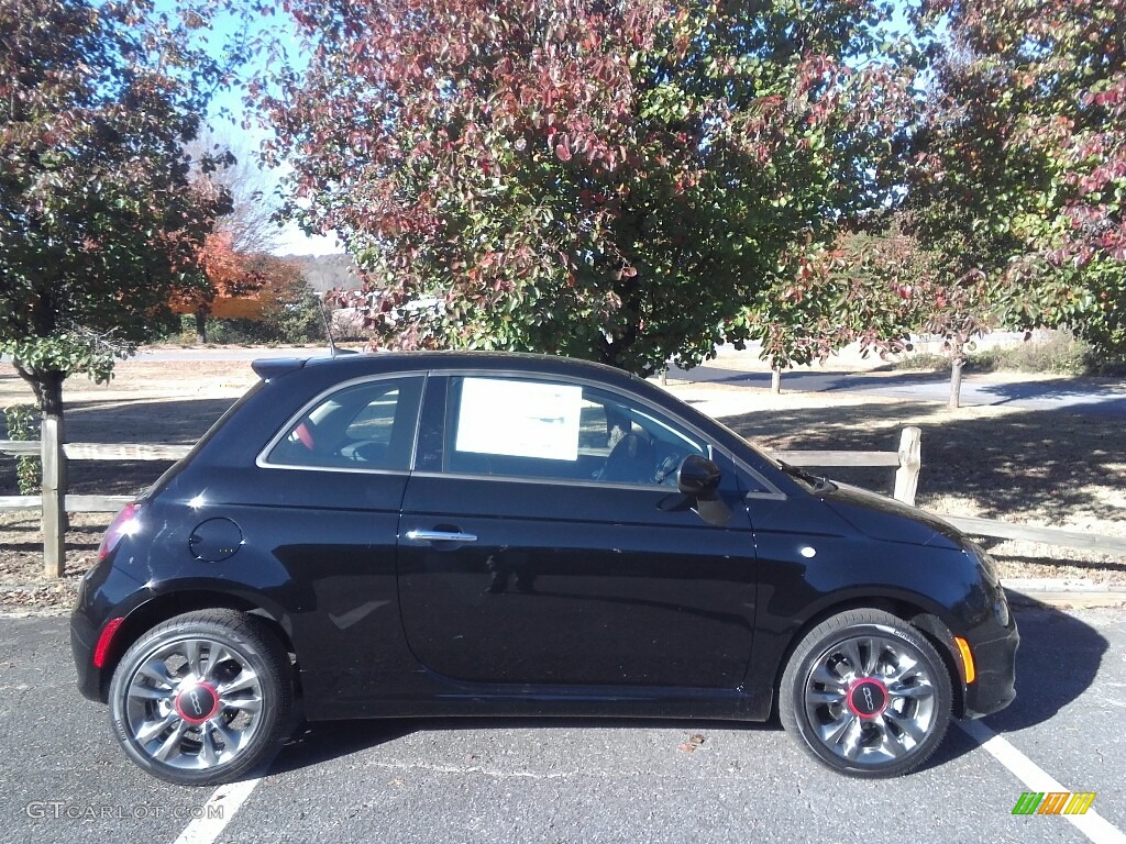 Nero Puro (Straight Black) 2017 Fiat 500 Pop Exterior Photo #117138560