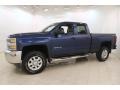 Deep Ocean Blue Metallic - Silverado 2500HD WT Double Cab 4x4 Photo No. 3