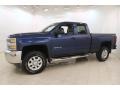 2015 Deep Ocean Blue Metallic Chevrolet Silverado 2500HD WT Double Cab 4x4  photo #3