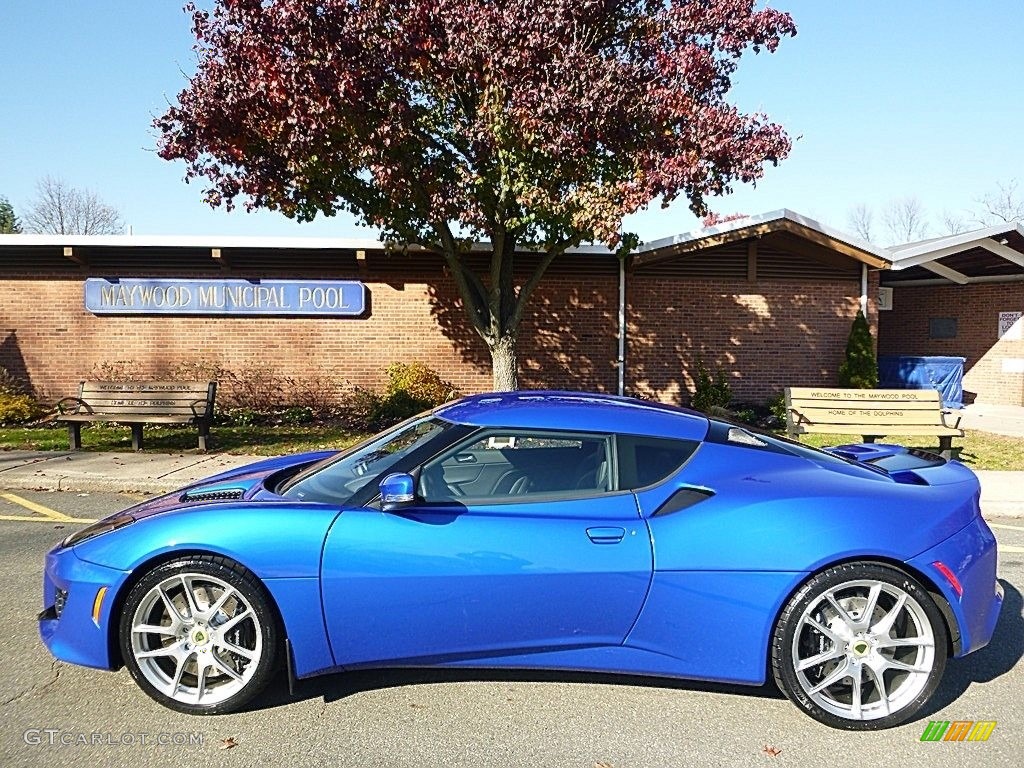 2017 Evora 400 - Metallic Blue / Black photo #2
