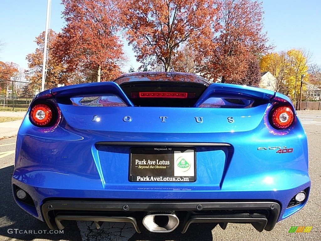 2017 Evora 400 - Metallic Blue / Black photo #4