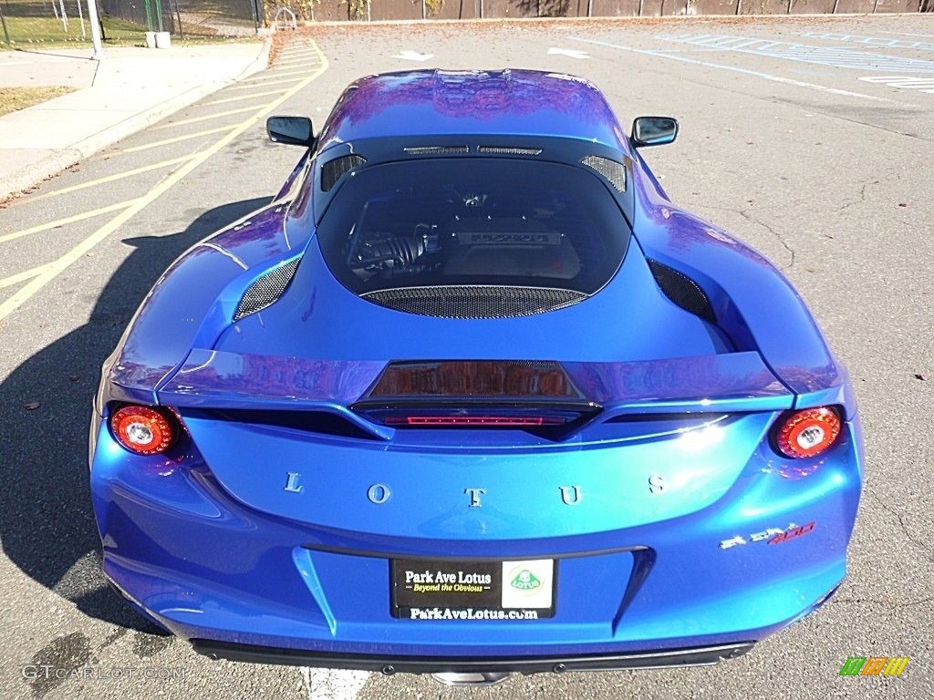 2017 Evora 400 - Metallic Blue / Black photo #5