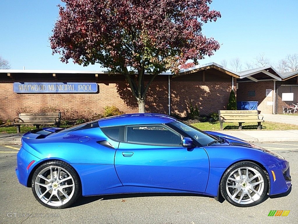 2017 Evora 400 - Metallic Blue / Black photo #7