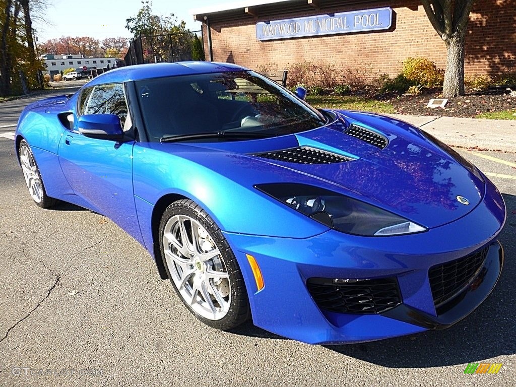 2017 Evora 400 - Metallic Blue / Black photo #8