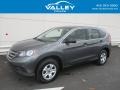 2012 Polished Metal Metallic Honda CR-V LX 4WD  photo #1