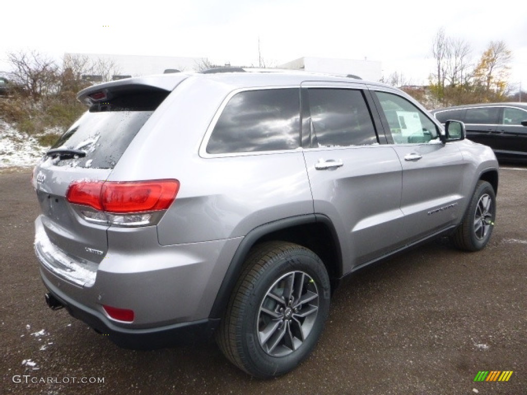 2017 Grand Cherokee Limited 4x4 - True Blue Pearl / Black photo #7